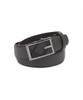 Benobelo Derby Embossed Black Glossy Square Automatic Belt Brown_Bmg1Acb1267W1