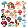 Mushroom Series Computer Embroidery Cartoon Embroidery Cloth Sticker Hot Melt Adhesive Ironing Paste Diy Clothes Patch Sticker