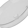 18Cm Clear Reusable Plastic Steamer Lid for Steaming Vegetables Roasting Meat Melting Cheese Kitchen Restaurant Bbq Use Steamer