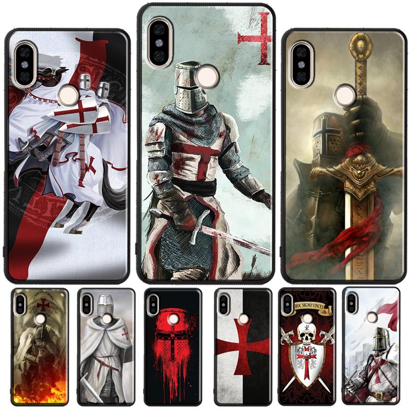Knights Templar For Huawei P40 P20 P30 Lite P60 Pro Nova 12s 12i 11i 10 9 SE 5T Y91 Y90 Y60 Y70 Y72 Y61 Case
