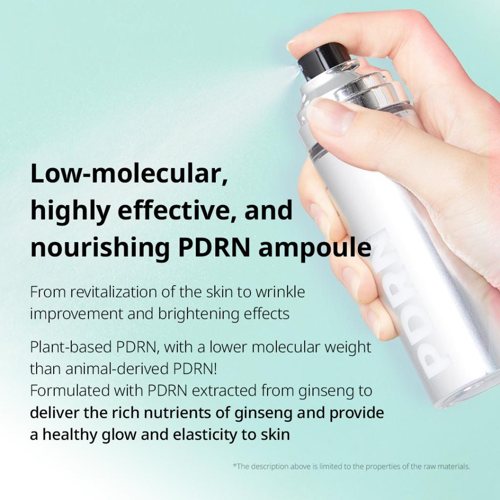 VT Ampolla iluminadora PDRN 100 ml Ampolla bruma intensa Vegana PDRN 10 % Mejora las arrugas