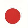500/1000 Sheets/Set, 10 Vibrant Colors Handmade Paper Pack, Thick Round Cardstock Suitable for DIY Origami, Graffiti Art, and Decorative Projects