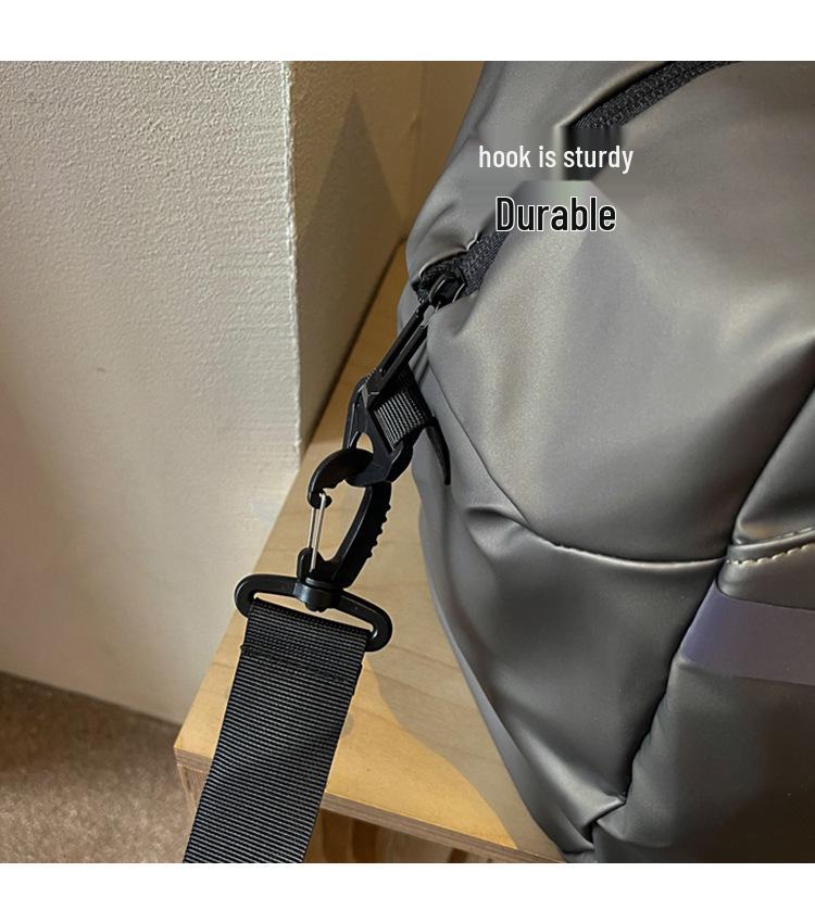 Women's Crossbody Travel Bag: Large Capacity, Wet/Dry Separation, Single-Shoulder Sports Fitness and Swimming Bag