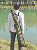 Waterproof Oxford Fishing Rod Storage Bag - Large, Foldable & Lightweight
