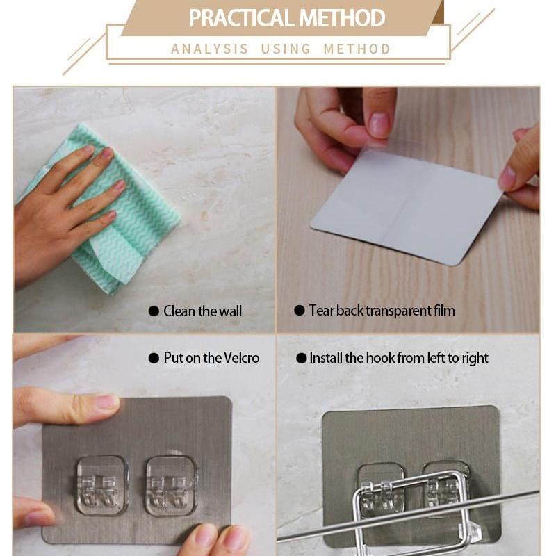 Hanging Bathroom Toilet Paper Holder Roll Paper Holder Towel Rack Stand Storage Rack Kitchen Toilet Paper Holder Tissue Holder
