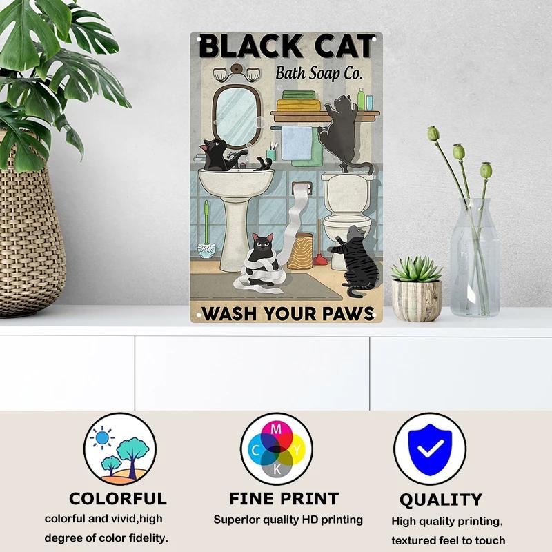 Laundry Vintage Tin Sign Funny Metal Plaque Pin Up Girl Retro Plate Wall Art Painting for Home Room Washroom Posters Decor