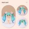 Ob11 Doll Plastic Hair Replacement Doll Hair Head Mold Twin Pony Tail Anime For Obitsu11 Gsc Body 1/12 Bjd Head Shell Doll Girl