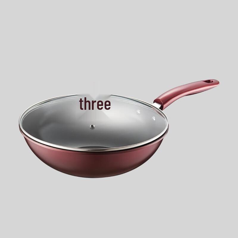 Dessertland DFS-C106A Fine Iron Non-stick Wok