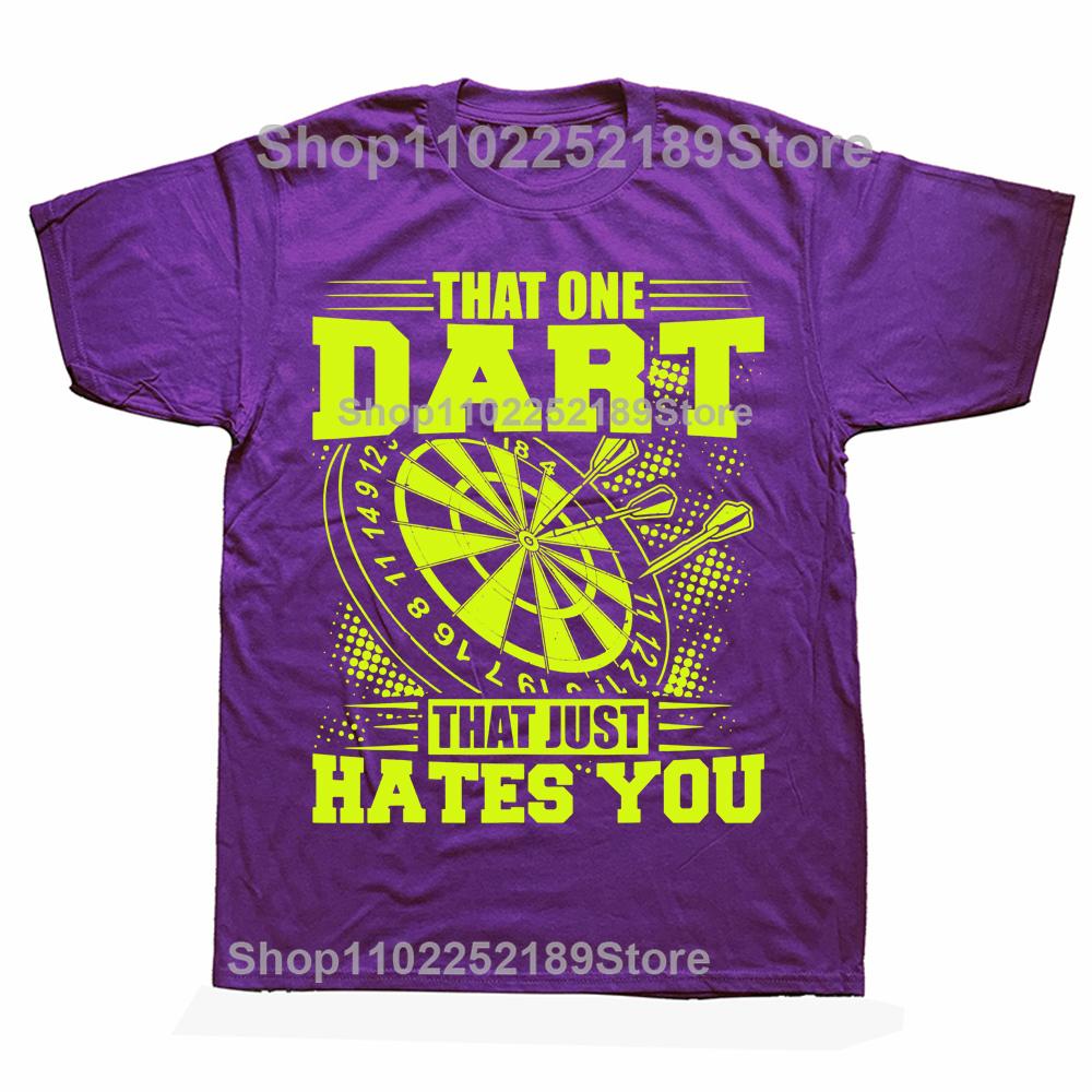 

Funny Darting Dart Player That One Darts T Shirts Graphic Cotton Streetwear Short Sleeve Birthday Gifts Summer Style T-shirt Men 4XL