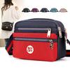 New Women's Fashion Trend Shoulder Bag Fashion Contrast Messenger Bag Nylon Mobile Phone Change Bag
