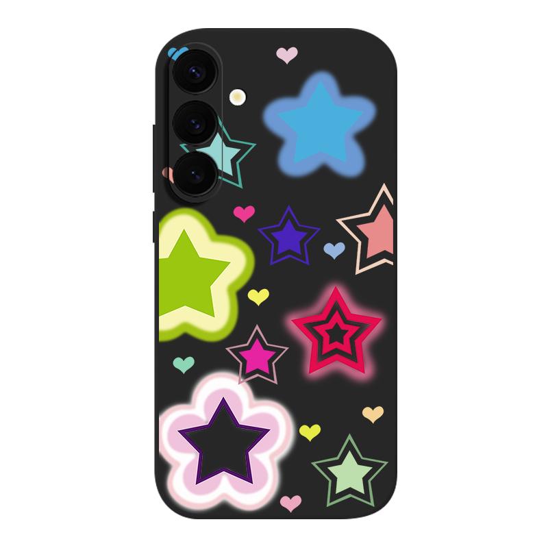 Custodia Stellata Colorata Mista Per Samsung Galaxy A57 A37 A17 A56 A36 A26 A16 A55 A35 A25 A15 A54 5G S21 FE S22 S23 S24 Plus S25 Edge S26 Ultra Cover