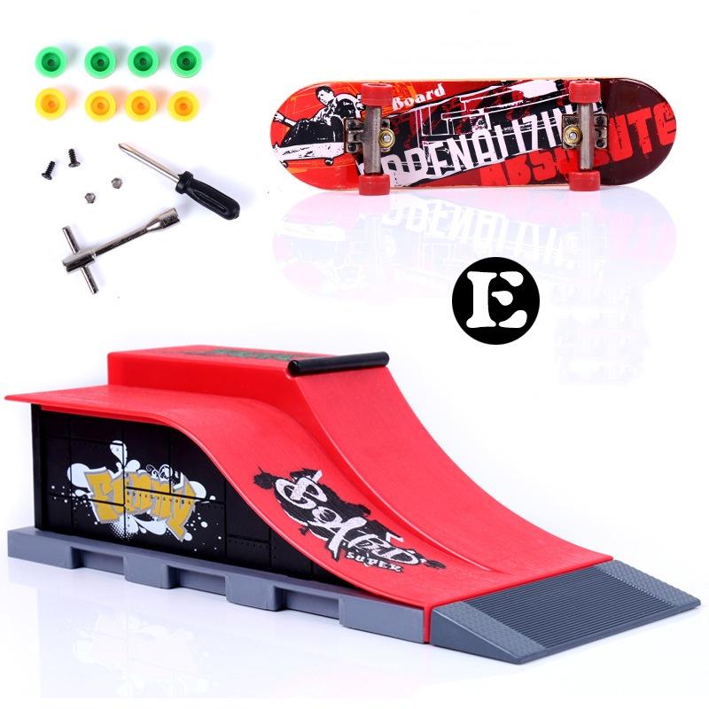 Ultimate Tech Deck Fingerboard Skate Park Ramp Part With Unique Graffiti Design