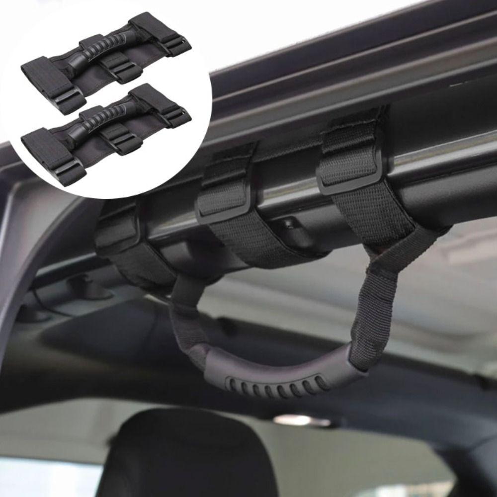 Non-Slip Roll Bar Grab Handles Heavy Duty Interior Accessories Armrest  Interior Car