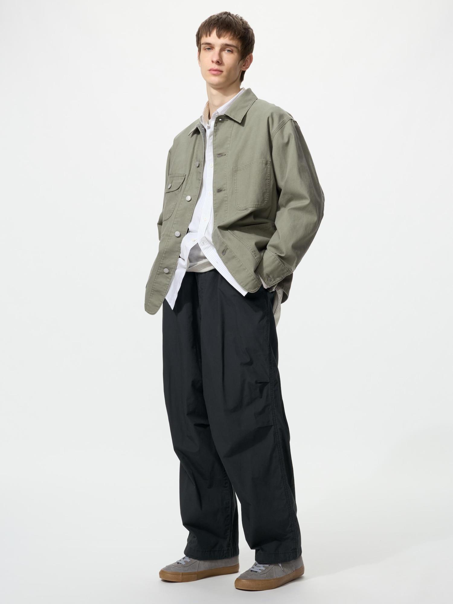 

Uniqlo Япония Парашютные брюки 09 BLACK/XS