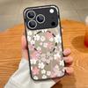 Translucent Matte Magnetic Phone Case For iPhone 17 16 15 Pro 14 13 Pro Max 16e 17e For Magsafe Little Floral Hard PC Back Cover