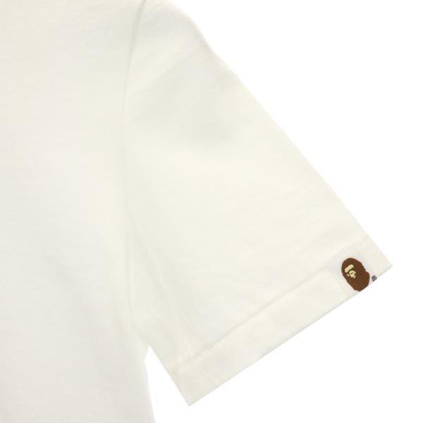 A BATHING APE made in Japan Logo print Short sleeve T-shirt XS Women Used