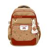 Schoolbag: Elementary school backpack, cartoon lightweight back-support backpack for grades 1 and 2, backpack for boys and girls