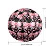 1pc Pink Bow Jewelry Theme Soccer Ball Football, Size 5, Lightweight PVC, Outdoor Training Soccer Ball,Gift c65147