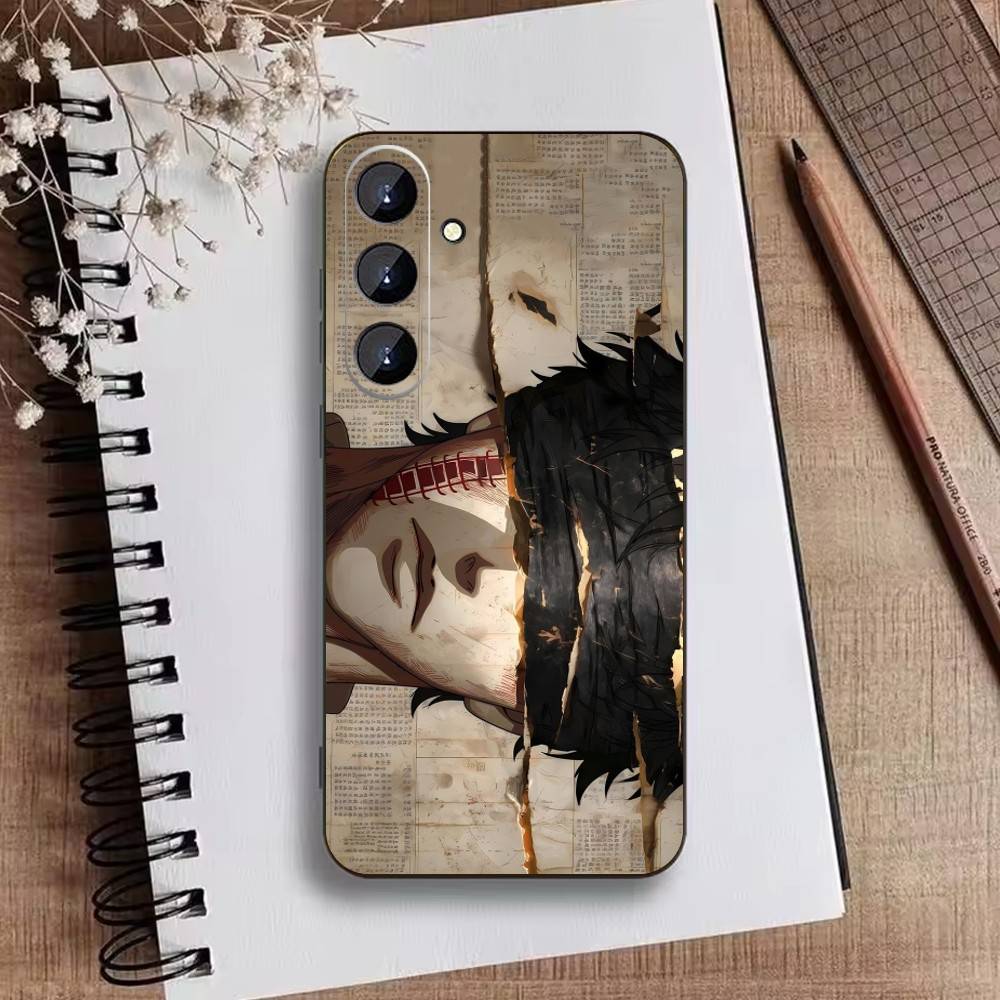 D-Record of Ragnarok Anime Phone Case For Samsung Galaxy A73,A21s,A22,A31,A52,A53,A71,A41Soft Black Shell