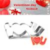 Stainless Steel Biscuit Mould Easy To Clean Wedding Party Heart Cookie Cutter Large Size Bread Sandwich For Wedding And Party