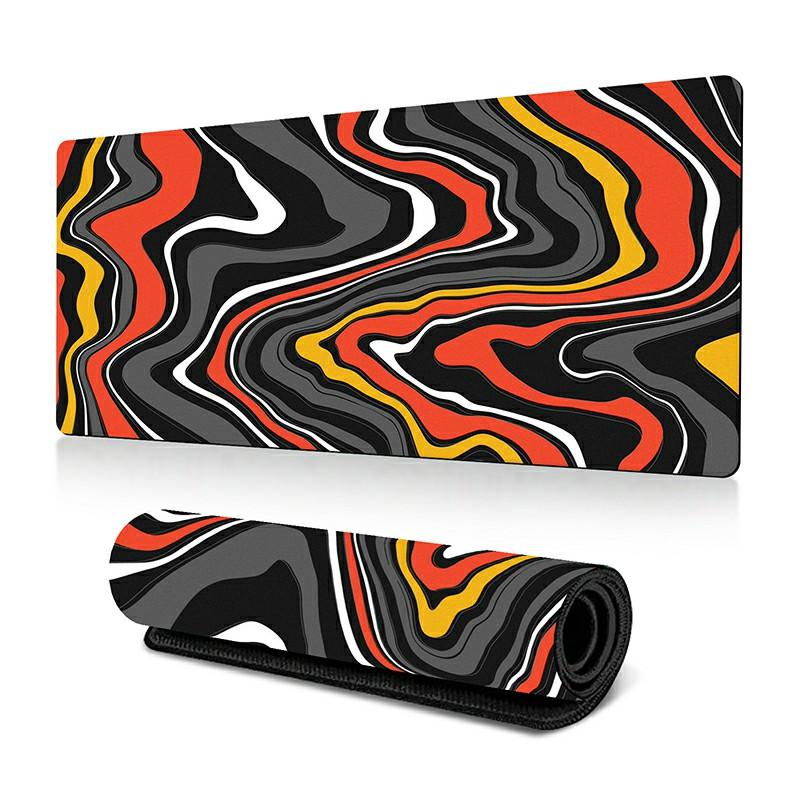 

300x600x3mm Abstract Fluid Pattern Mouse Pad Large Non-Slip Rubber Mouse Mat R