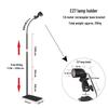 Space-saving E27 Universal Desk Lamp: Student Eye Protection Reading Light for Home or Bedside.