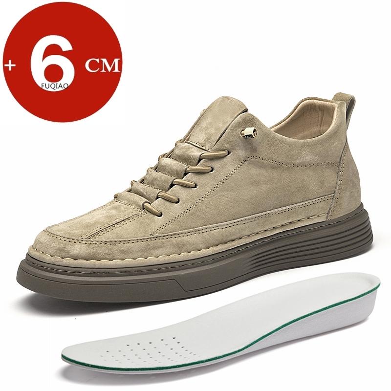 

Обувь для увеличения роста из натуральной кожи, обувь для увеличения роста, мужская обувь для увеличения роста, стелька 6 см, мужские кроссовки, обувь для скейтбординга 36