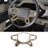 Car Steering Wheel Decoration Cover Trim Frame Sticker For Land Rover Defender 90 110 130 2020-2025 Interior Accessories