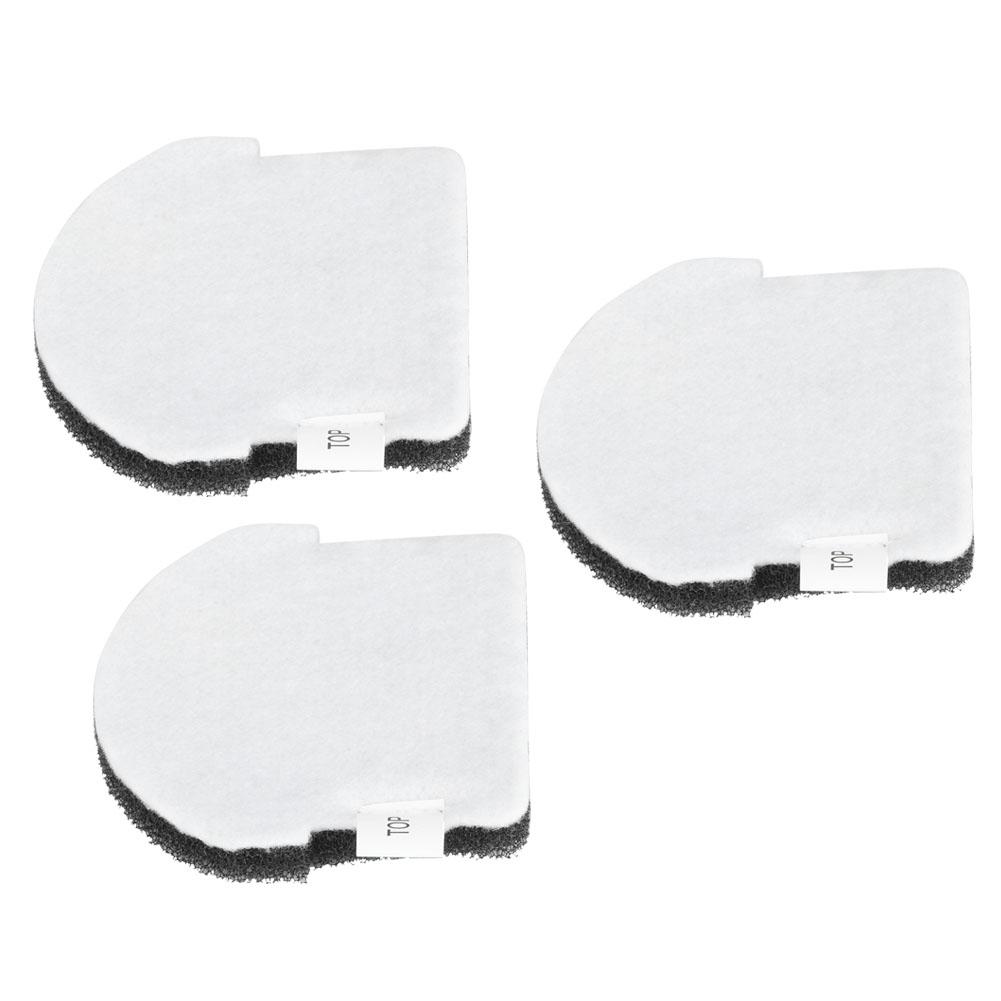 3Pcs/Set Handheld Vacuum Cleaner Filter Replacement Accessory Fit for Midea S3?L041C