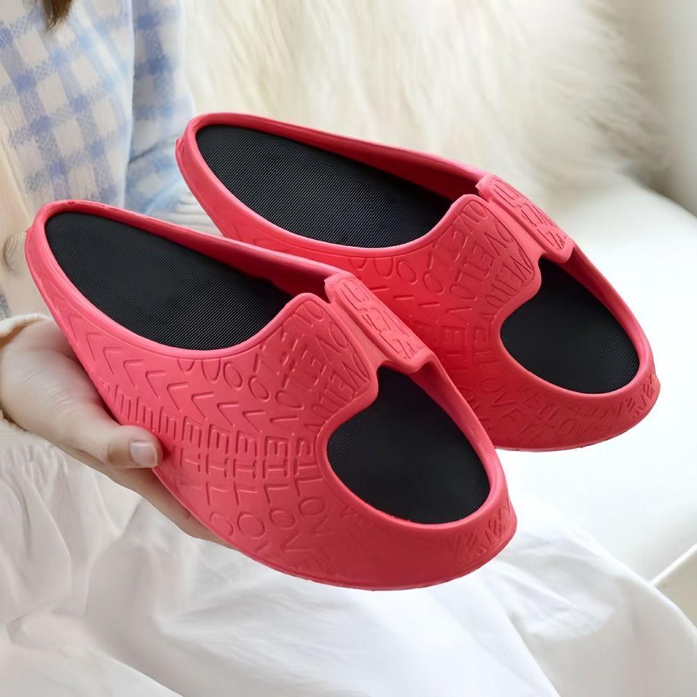 1 Pair Ankle Calf Stretching Sandals Rocking Rocking Slipper Body-shaping Slippers  Summer Season