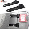Black Tailgate Hinge Spare Tire Rear Door Bracket Trim For Jeep Wrangler JL 18+