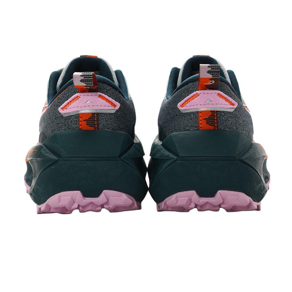 Asics Trabuco Max 4 Cold Moss Nova Orange Women Sneakers Green 1012B769-400