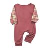 Christmas Print Long Sleeve Pants Family Matching Pajama Set Loungewear for Adults and Kids