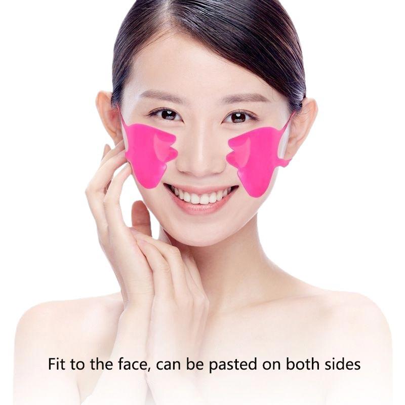 1/2pcs Anti Wrinkle Patches Reusable Silicone Facial Lifting Pads Improve Nasolabial Fold Prevent Face Skin Sag Skincare Tools