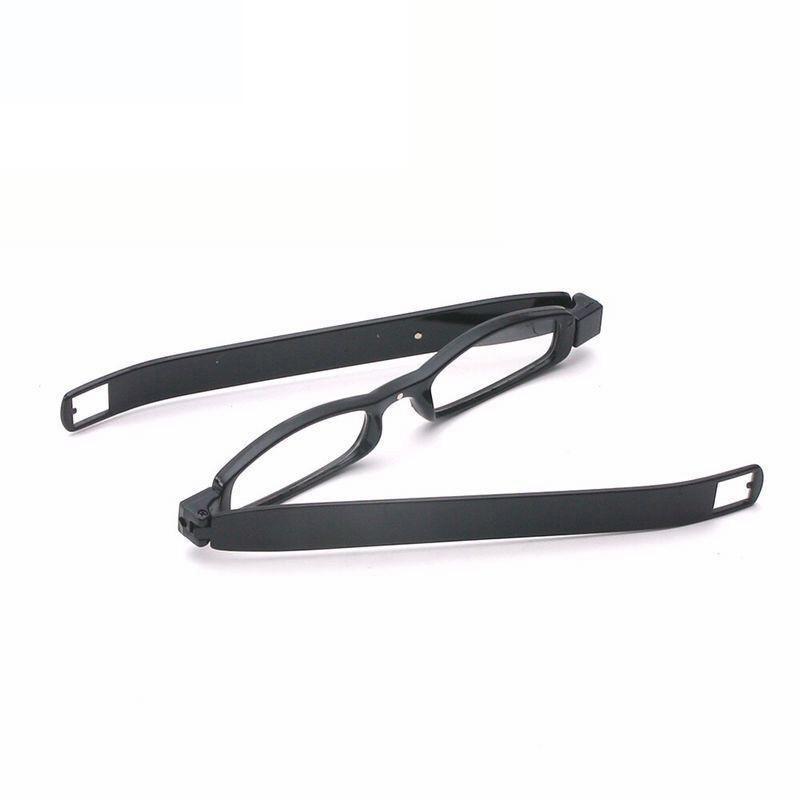 1Pcs Upgraded 360 Degree Rotation Reading Glasses Ultraportability Mini Slim Folding Eyeglass Spectacles For Old Man Grandmother