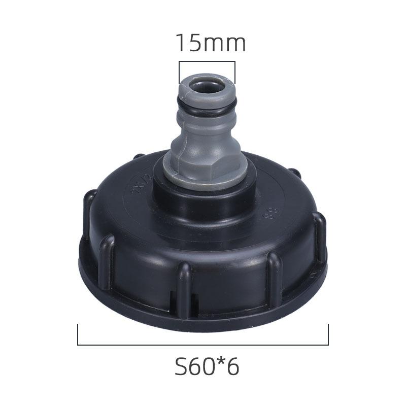 IBC Tank Chemical Drum Fittings Small Nipple Connector, Garden Connector, Water Pipe S60*6 To 1/2''