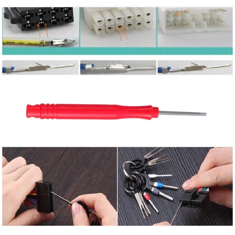 Automobile PlugTerminal Removal Tool Electrical Wire Crimps Split Extractor