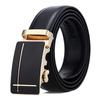 High Quality Men Fashion Automatic Buckle Leather Luxury Belts Male Alloy Buckle Belts for Men Ceinture Homme Cinto
