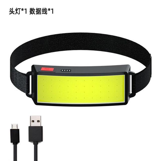 

Уличная USB-зарядка, ночная рыбалка, фара, портативный фонарик, горная лампа, сильная и яркая новая фара COB