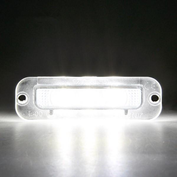 License Number Plate Lights For Benz W463 G500 1990-2008 AMG G550 2003-2011 G55 2009-2012 LED Plate Lamp Error Free