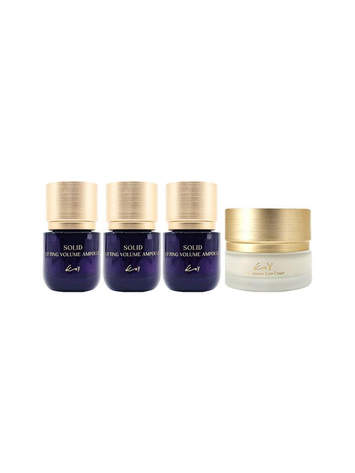 Koy Sollle Lifting Volume Protein Ampoule 35ml x 3 + Cream 50ml Koy Sollle Lifting Ampoule 35ml x 3 + Cream 50ml