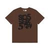 Foreign Trade Meichao Sp5der555555 Spider Web Printing Summer Loose Trend Men's and Women's Couples Short Sleeve T-Shirt Summer
