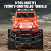 Children's toy car remote control car four-wheel drive inertia off-road strong impact resistance performance, cool drifting