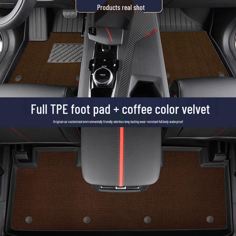 Waterproof TPE Floor & Trunk Mats for Changan Oshan Z6/Z6iDD - Full Coverage