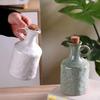 Handgefertigte 400ml Keramik-Ölflasche Küchen-Gewürzaufbewahrungsglas Kreativer Haushalt Sojasoßen-Topf Essigtopf Küchenzubehör