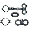 1 Set Halloween Prisoner Costume Chain Props Death Chain Decoration Accessories Cosplay Props Halloween Masquerade Party Supply