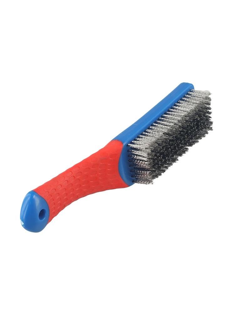Kitchen Cleaning Brush Multipurpose Steel Wire Brush Comfortable Grip