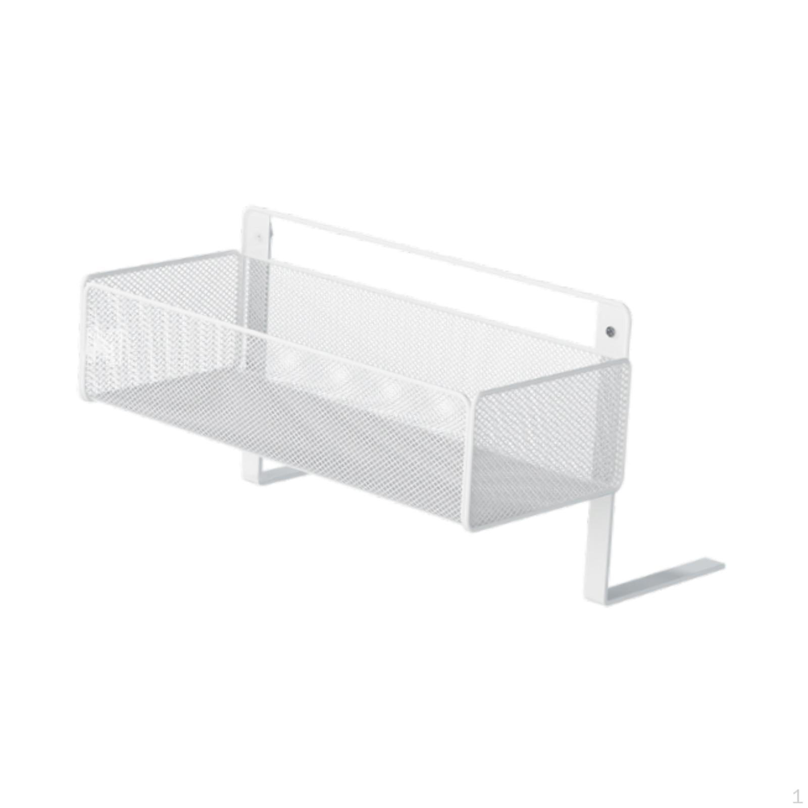 

Підвісний приліжковий кошик-органайзер з вуглецевої сталі, сітчастий органайзер-полиця для ліжка