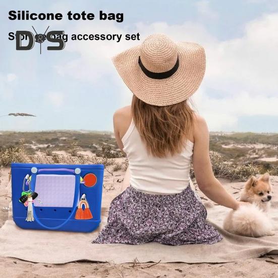 XIHIRCD Porta Cellulare per Bogg Bag, Custodia Cellulare Silicone Custodia per Cellulare Custodia Morbida Portatile Portafoglio Organizer Accessori da Viaggio per necessità, con Corda