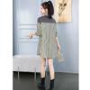 Autumn New Striped Shirt Design Niche Shawl Fake Two-piece Shirt Autumn Long-sleeved